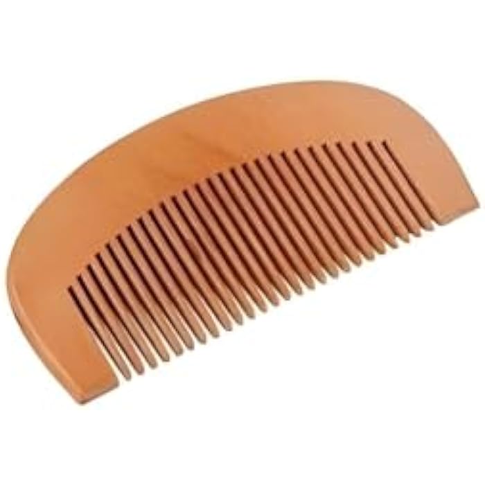 A luxurious wooden comb for styling and combing hair, whether wet or dry, helps to distribute natural oils to give the hair a healthy, smooth and tangle-free appearance daily - Image 1